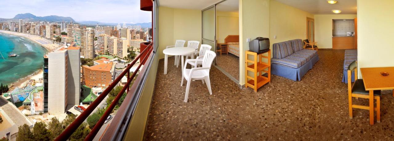 Apartamento Con Vistas Al Mar Don Miguel II Benidorm Bagian luar foto
