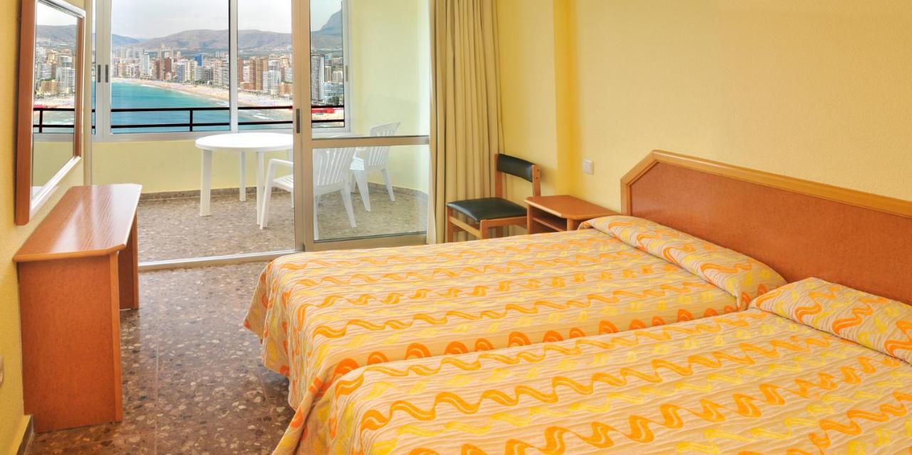 Apartamento Con Vistas Al Mar Don Miguel II Benidorm Bagian luar foto