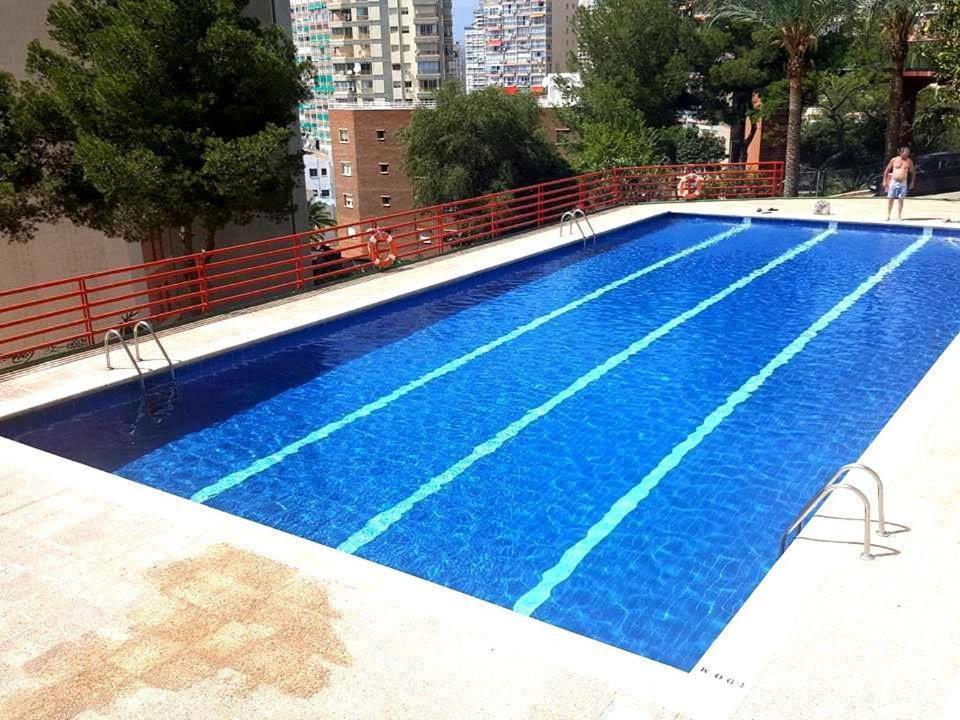 Apartamento Con Vistas Al Mar Don Miguel II Benidorm Bagian luar foto