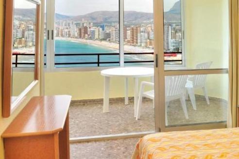 Apartamento Con Vistas Al Mar Don Miguel II Benidorm Bagian luar foto