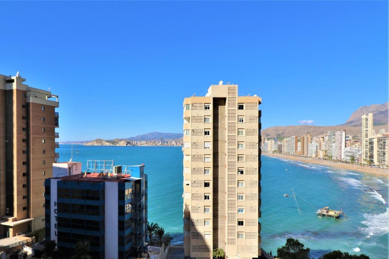 Apartamento Con Vistas Al Mar Don Miguel II Benidorm Bagian luar foto